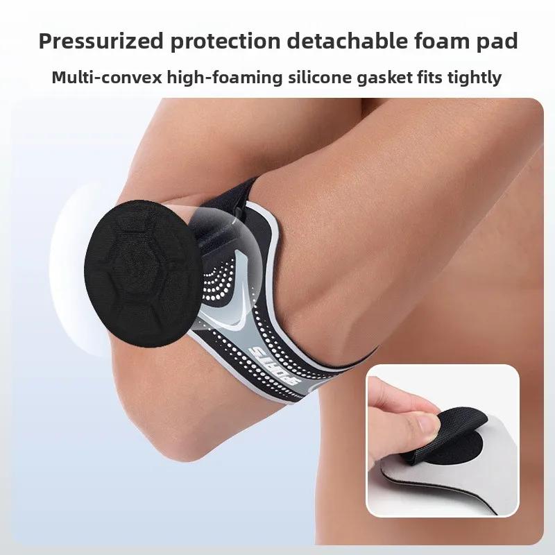 Breathable Adjustable Compression Knee Patella Band Support for Running Skipping Rope Meniscus Protection Anti Sprain Sports Pad