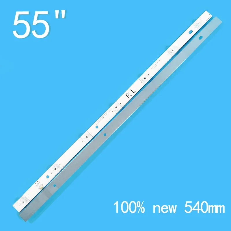 16Pcs/Set LED Backlight Strip TX-55AX630B TX-55AX630E 550TV01 550TV02 TB5509M V0 TB5509M V1 LC550EQY (SJ) (A5) Compatible