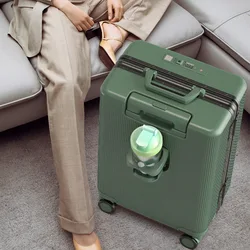 Features Aluminum frame luggage 24 