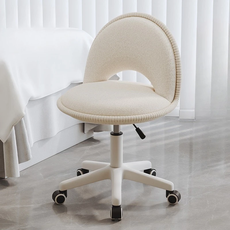 Makeup chair Girls bedroom Rotatable makeup stool Cloakroom Lifting dressing stool