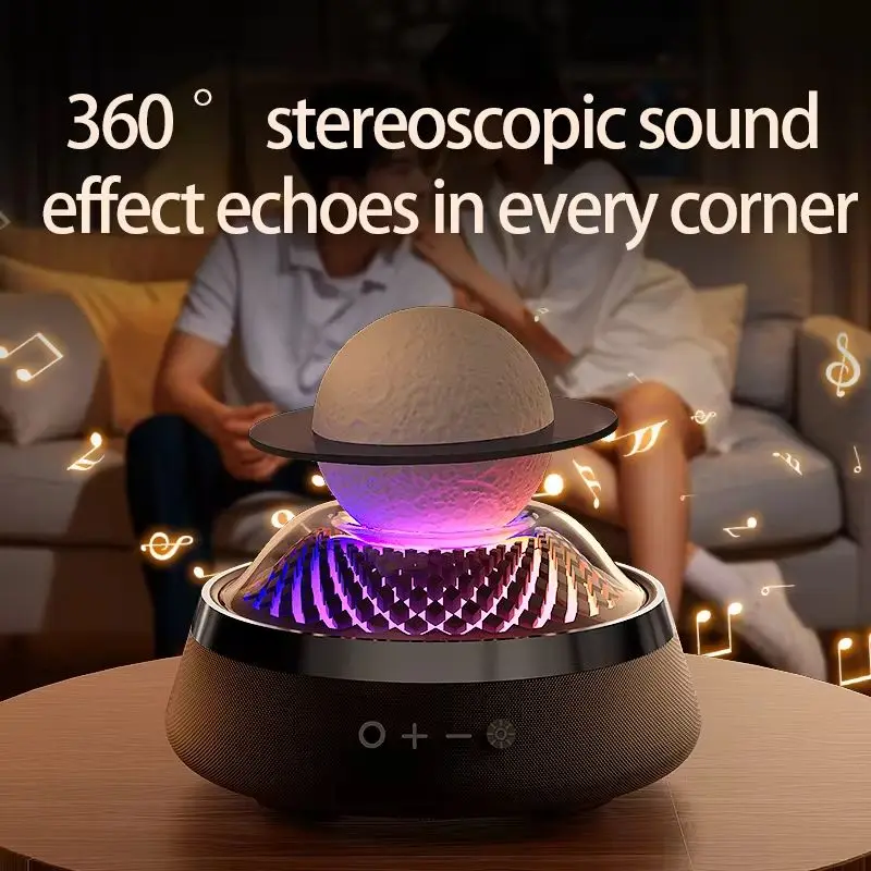 Berlin Sound Colorful Wireless Bluetooth Speaker Aromatherapy Bass Cannon Portable with Aromatherapy Stone RGB Atmosphere Light