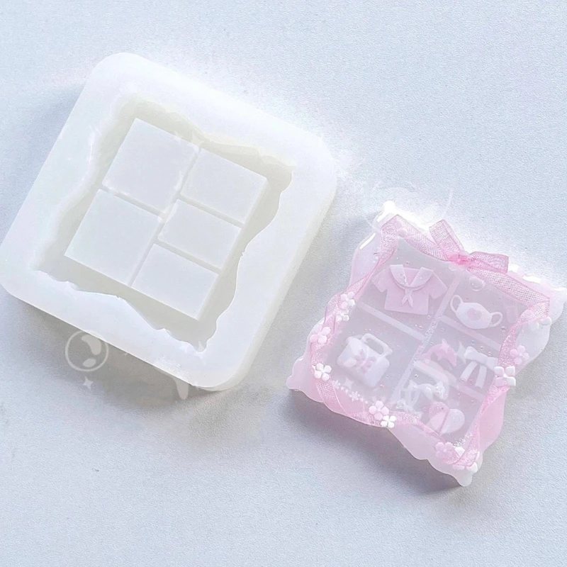 Silicone Mold for Customizable Photo Frames Flexible Frame Resin Mold