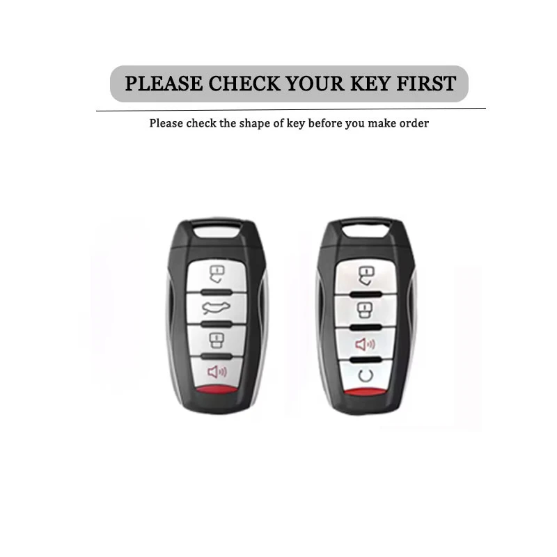سبيكة سيارة مفتاح القضية غطاء للجدار العظيم هافال جوليون 2022 H6 H7 H4 H9 F5 F7 F7X F7H H2S GMW Dargo المفاتيح اكسسوارات السيارات #2