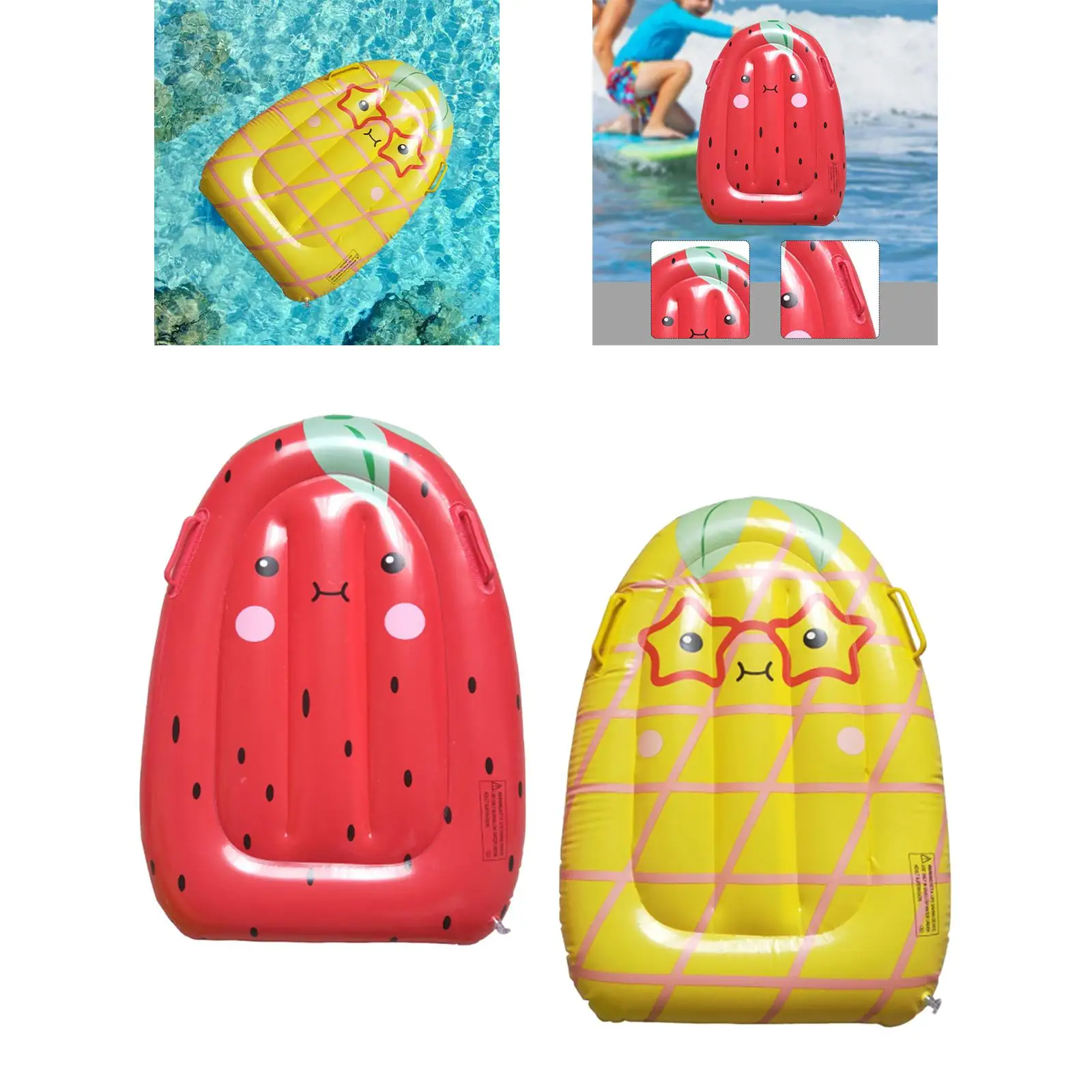 

Inflatable Float Row for Children Cartoon Float Board for Water Summer Beach