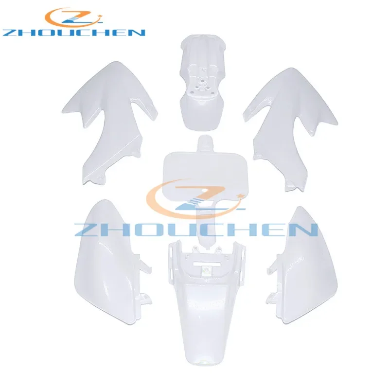 Off Road Motorcycle Full Body Plastic Mudguard Suitable for Honda CRF XR 50 CRF50 125 SSR SDG 107 Little Eagle Fairing Set