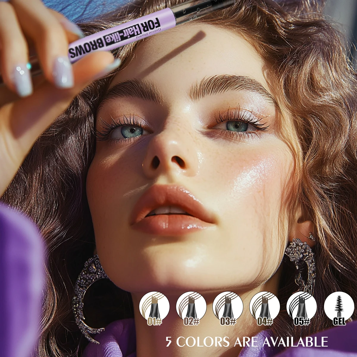 Lápiz de Gel para cejas, crema para cejas, líquido para tatuaje resistente al agua de larga duración, lápiz de maquillaje para cejas negro