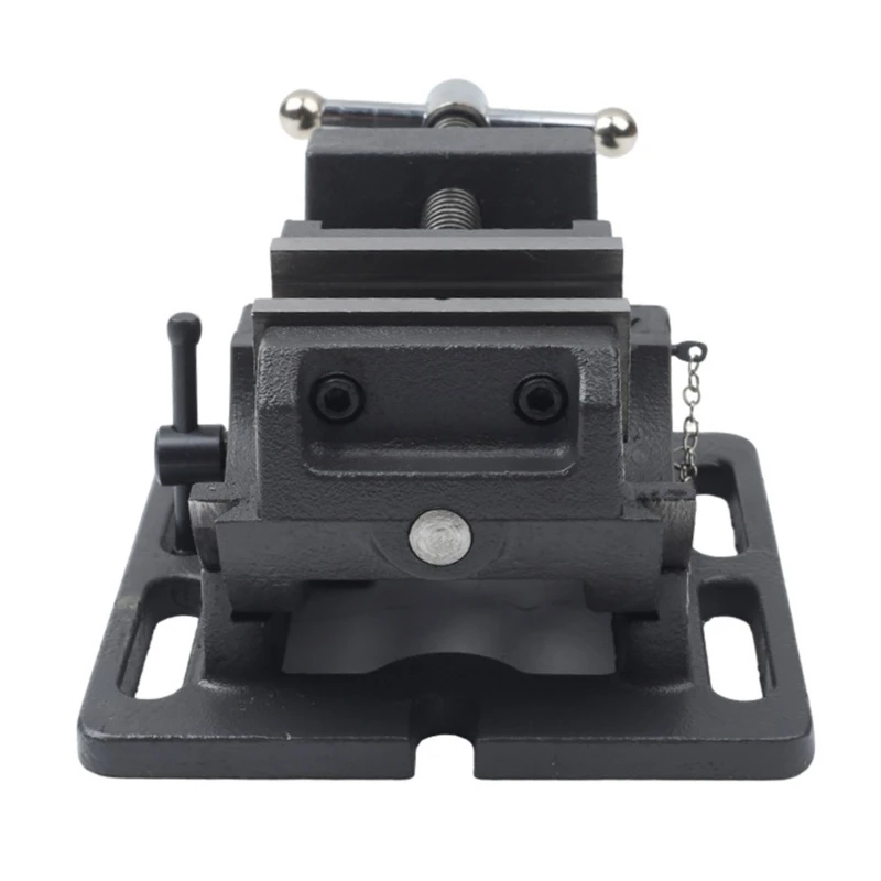 5500G Cast Iron Benches Vise With 75Mm Opening And Deeply Crosses Grooves For Enhances Grip