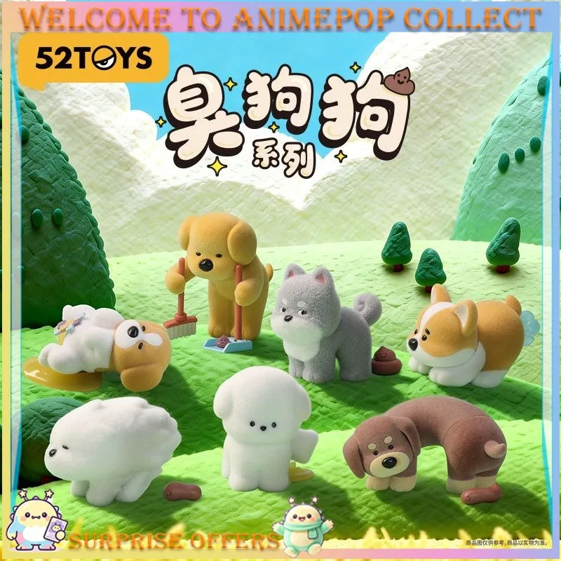 Authentic Stinky Dog Series Blind Box Mini Cute Quirky DIY Figure Desk Pet Home Decoration Trendy Collectible Gift & Toy 52TOYS