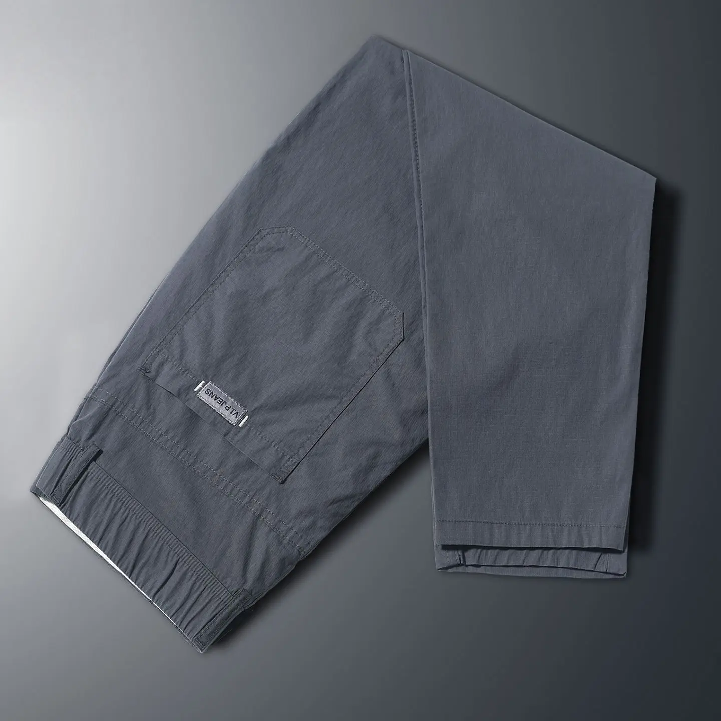 

Весна и осень 2025: мужские повседневные нейлоновые универсальные спортивные трендовые новые спортивные костюмы, свободные деловые облегающие прямые рабочие брюки