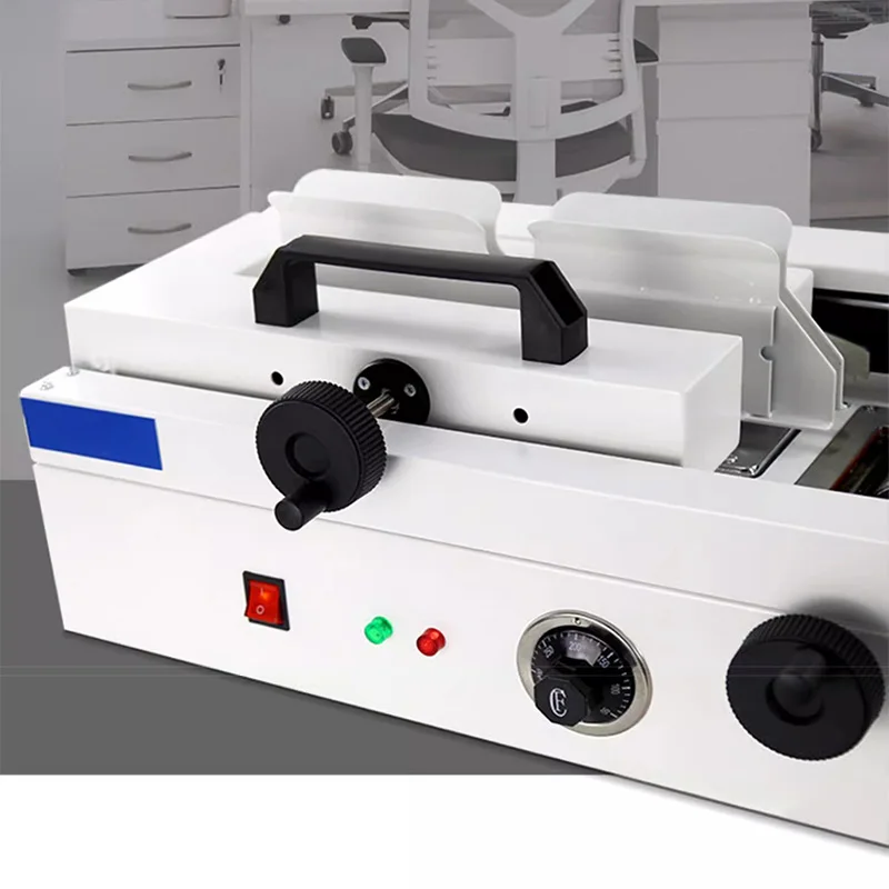 A4 Glue Binding Machine Hot Melt Glue particles Wireless Glue Binding Machine punch Automatic Office Binding Machine 220V