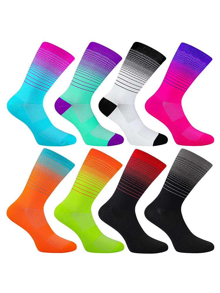 AliExpress UK TIMUBIKE Cycling Socks Men Women Running Socks Breathable Wear-resistant Camping Hiking Socks Tube