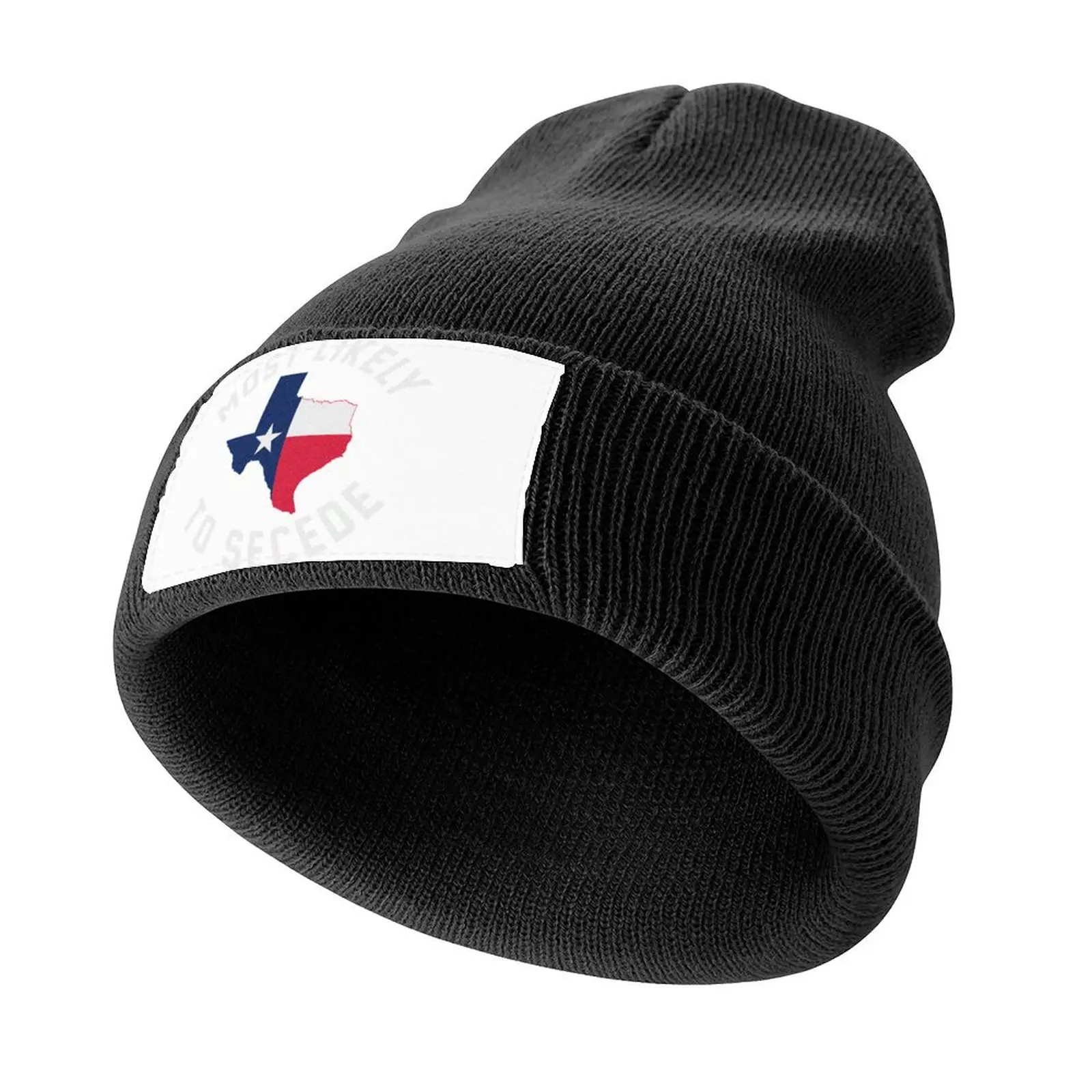 Texas Most Likely To Secede Knitted Cap Visor black Luxury Brand Golf Wear For Women 2025 Men's