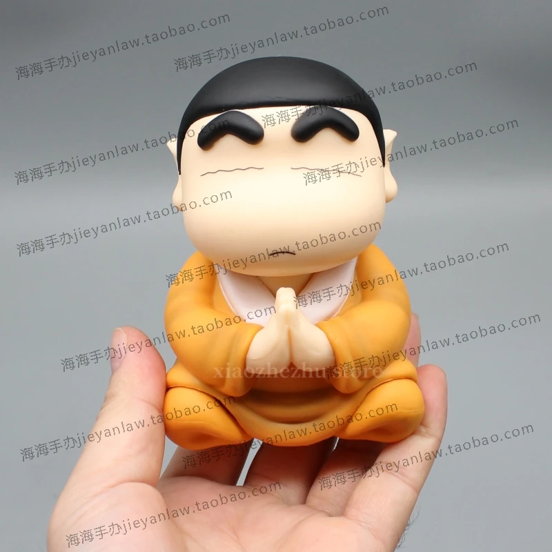 10cm Crayon Shin-Chan Cos Buddha Action Figure Toys Shin-Chan Figuras Kawaii Doll Gk Collection Model Statue Gift For Children