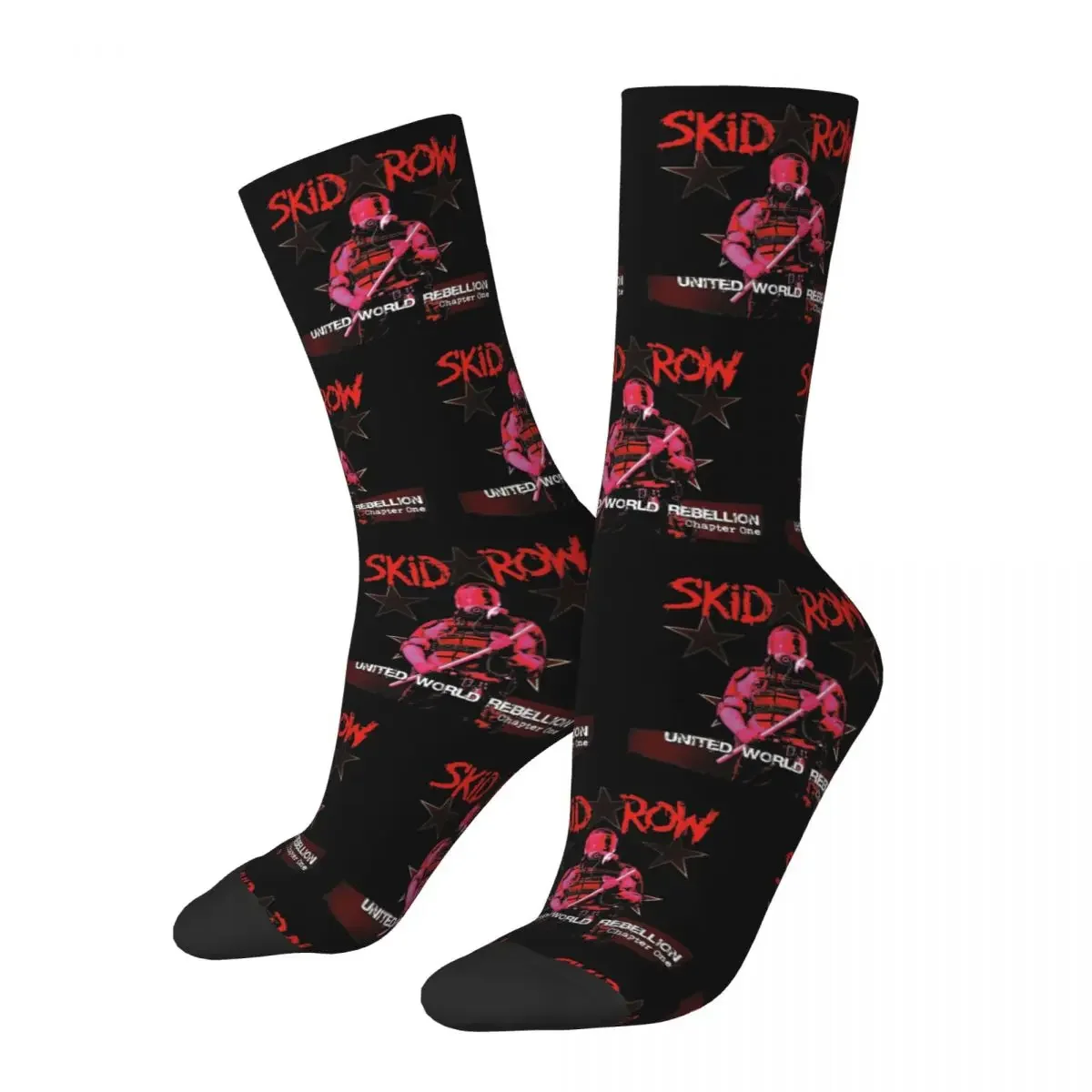 Autumn Winter Colorful Unisex Skid Row Socks Non-slip Soccer Socks