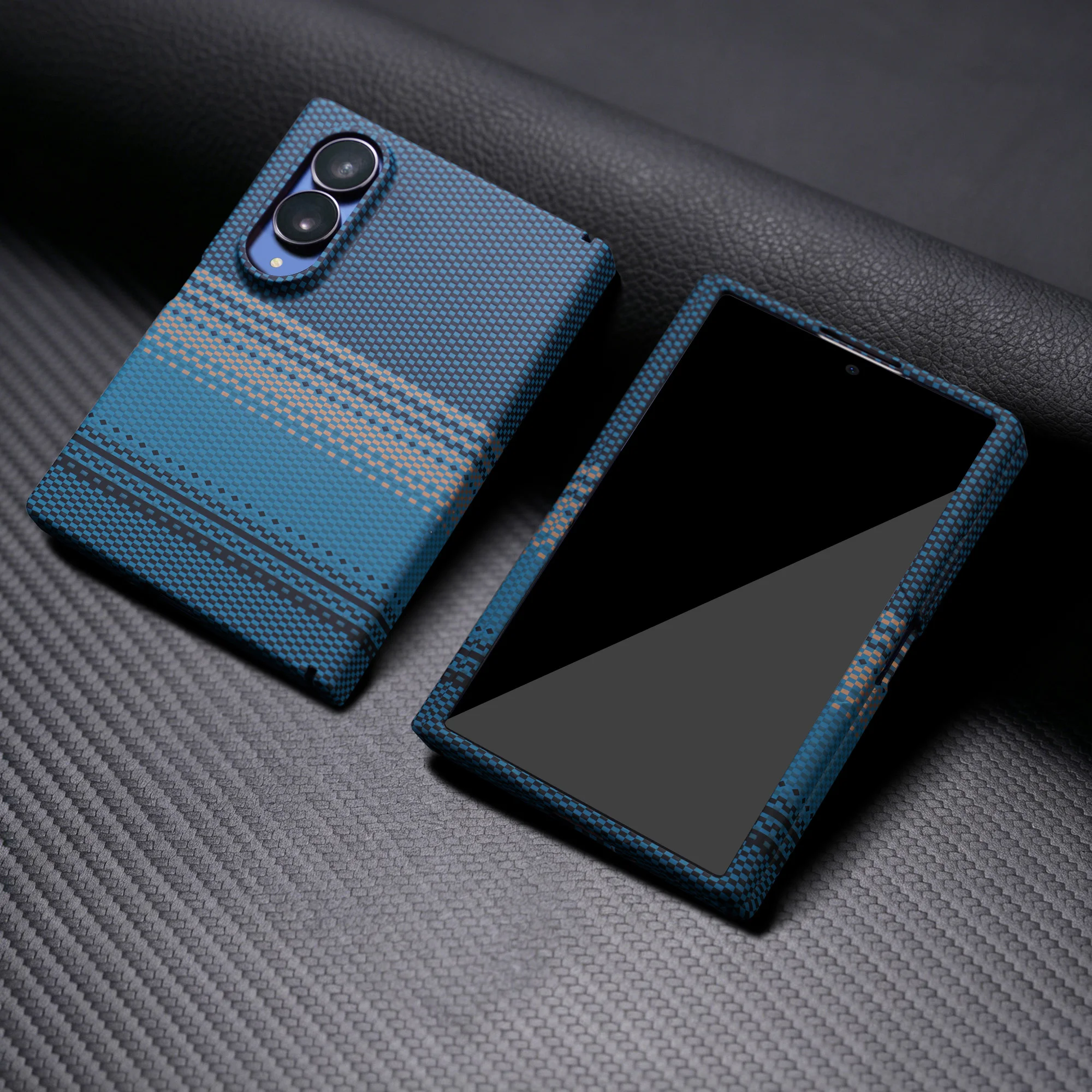 For Galaxy Z Fold 7 8 Ultra Case Ultra-Thin For Magsafe Magnetic Case For Samsung Z Fold8 Fold7 6 5G Aramid Carbon Fiber Cover