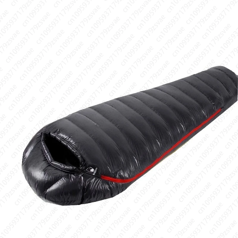 

Outdoor Down Sleeping Bag, Lightweight Goose Down Sleeping Bag and Quilt for Minus 30 Degrees, Thickened for Adults To Keep Warm