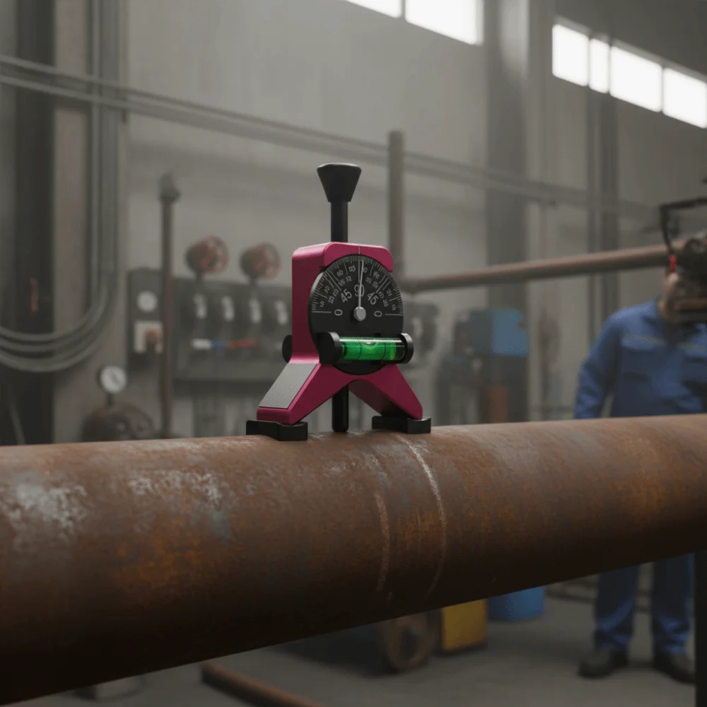 مكتشف مركز الأنابيب عالي الدقة، أدوات تركيب الأنابيب المغناطيسية متعددة الوظائف، علامة الأنابيب على شكل حرف Y #5