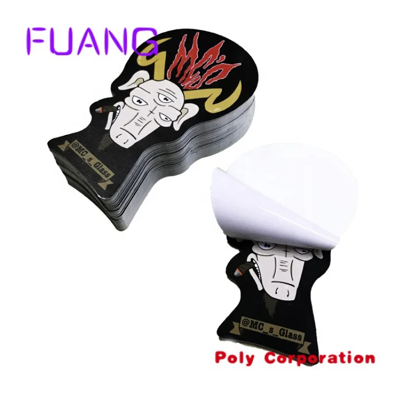 Alta Qualidade Die Cut Waterproof Uvproof Custom Stickers impressão