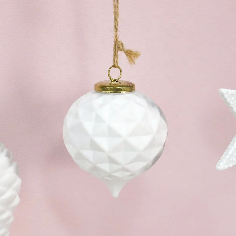 Delicate Nostalgic Christmas Gunks Ornaments Reusable Small Tree Pendants and Home Beauty Ball Ornaments