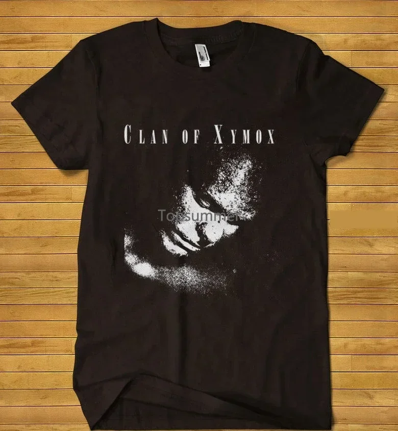 Clan Of Xymox Shirt Cocteau Twin Dead Can Dance Sisterrss Of Mercy T Shirt Men Funny T-Shirts Short Sleeve Top Tee Plus Size