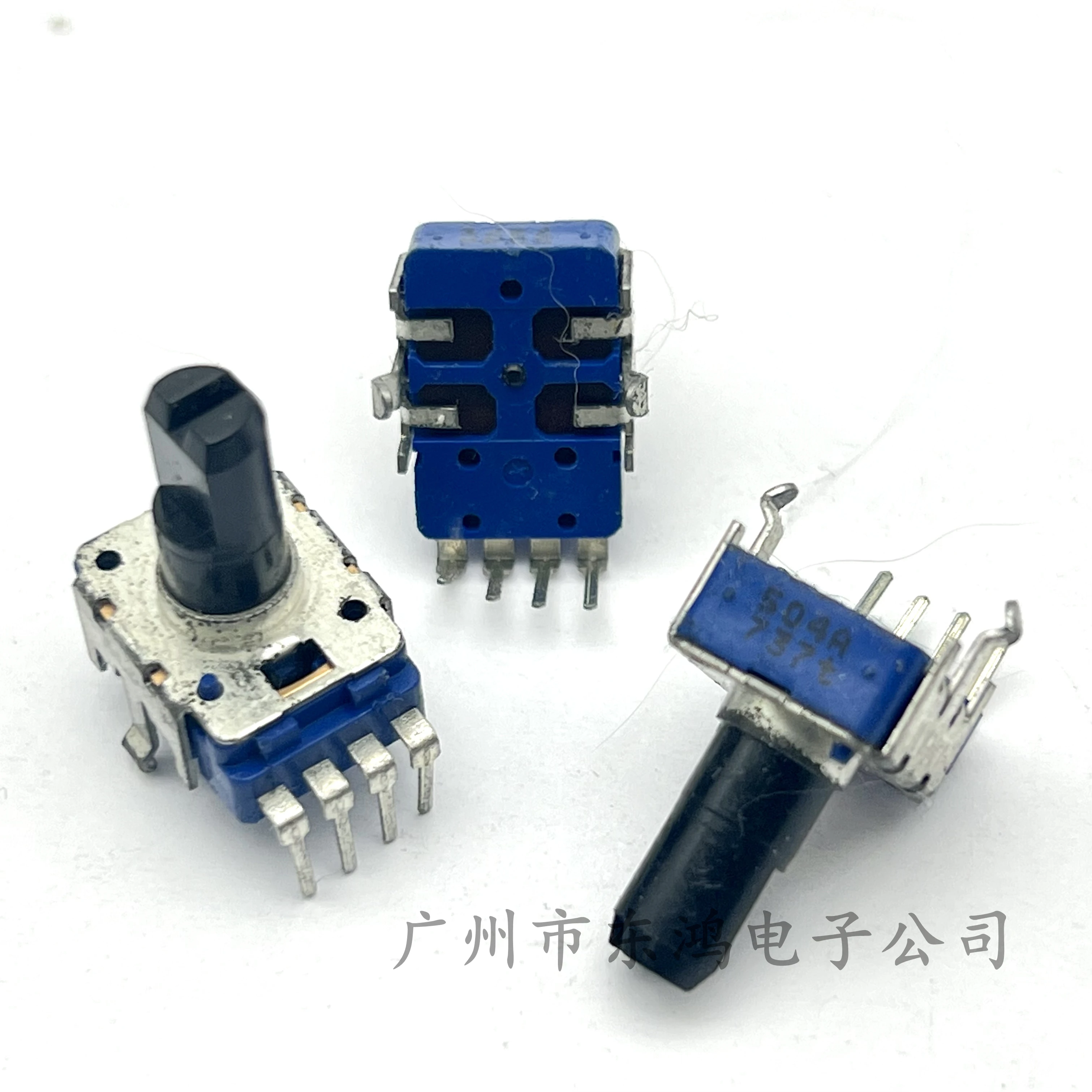 6 PCS RK11 alps adjustable potentiometer A500K single-link 4-pin electronic organ audio volume control shaft length 12mm