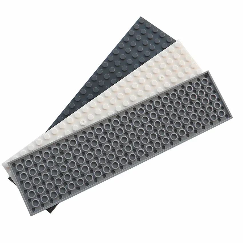 Dimensioni 6x24 Dot Plate 2PCS 3026 MOC Assemblare Particelle FAI DA TE Building Blocks 6*24 Figure Mattoni Educativi Giocattoli Creativi