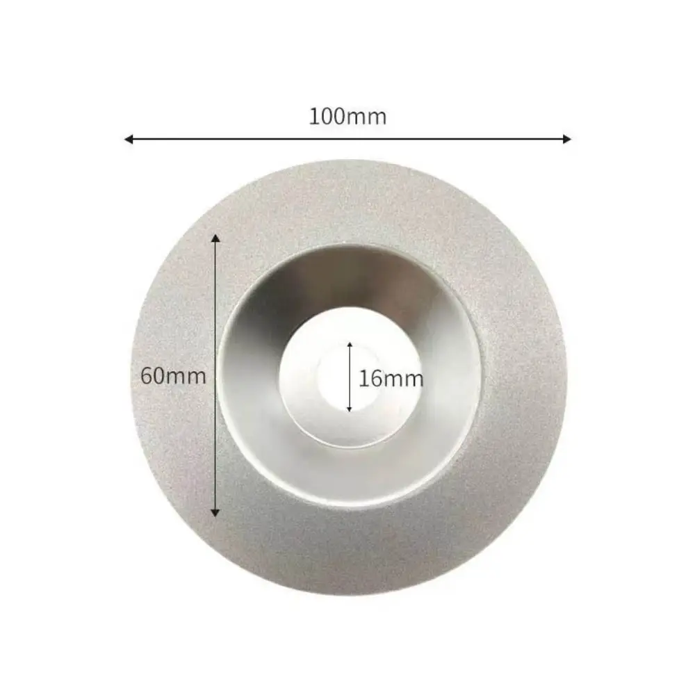 Langlebige 100 mm Pleuel Metall Diamant Sand Winkelschleifer Scheibe Schleifstein Scheibe Polnisch Schleifscheibe Winkelschleifer