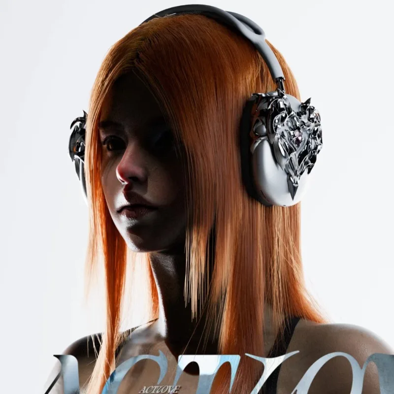 สําหรับ Sony XM5 หูฟังสําหรับ Airpods Max Y2k กระจกตกแต่งหูฟัง Airpods Max สิ่งที่แนบมาอุปกรณ์เสริม