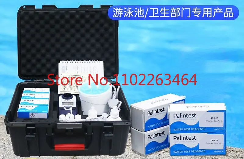 

Palintest British Berinda Water Quality Tester Urea PH Residual Chlorine Supplement Swimming Pool Water Quality Tester