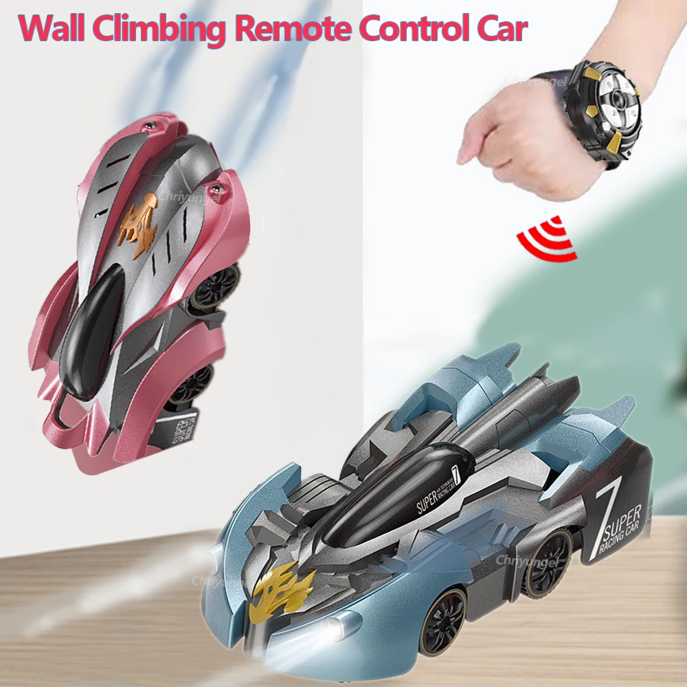 

Wall Climbing RC Car 2.4G Mini Anti Gravity Climbing Stunt Car with Watch Remote Control Climber Auto Toy for Kids Boy Girl Gift