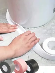 1m/3.2m PVC 방수 씰링 테이프 주방 싱크 방수 스티커 안티 금형 방수 테이프 욕실 수조 화장실 갭 Sel