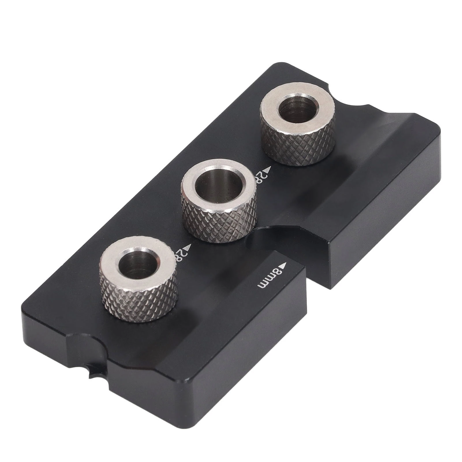 Hole Jig Wood Dowelling Jig Drill Guide 2 in 1 8mm 10mm Hole Punch Locator Carpentry Tool