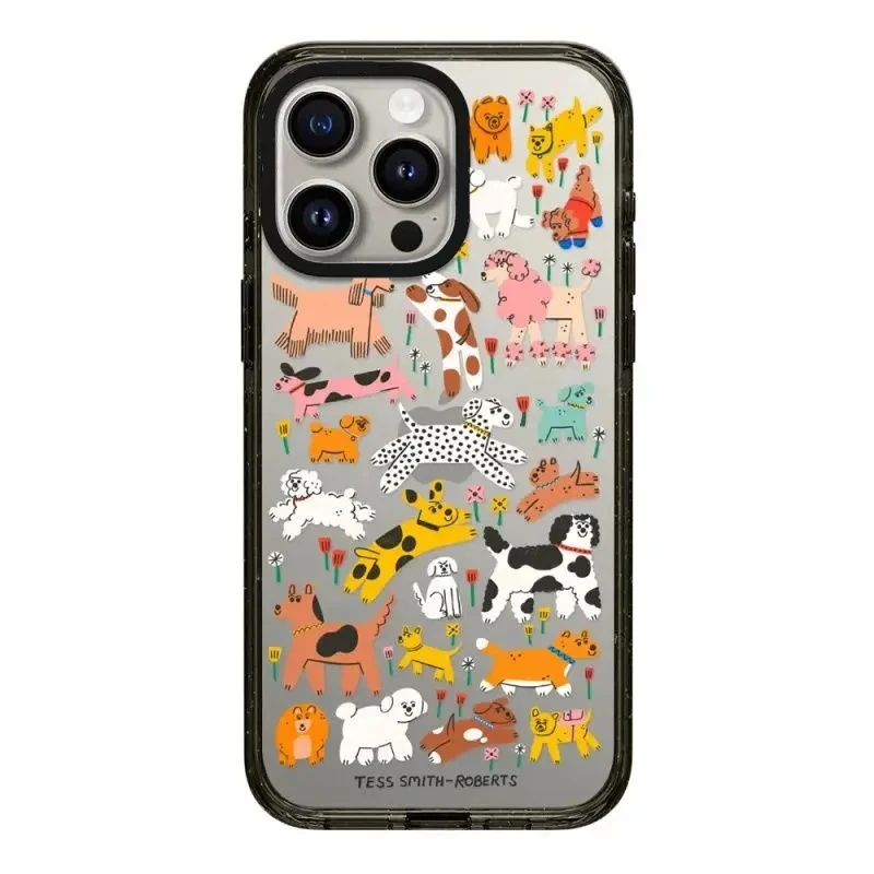 

Cute Animals 2.0 Acrylic Black Border Phone Case Cover for IPhone 11 12 13 14 15 Pro Max Case