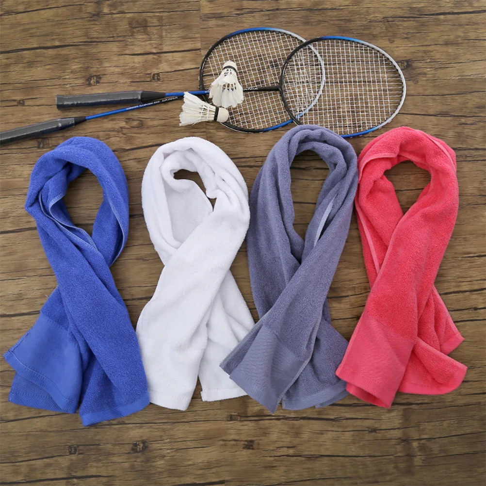 

3pcs Towel Quick Dry Swimming Gym Yoga Sweat Absorbing Durable Practical Sports Towel Pure Cotton Practical Fitness Bath