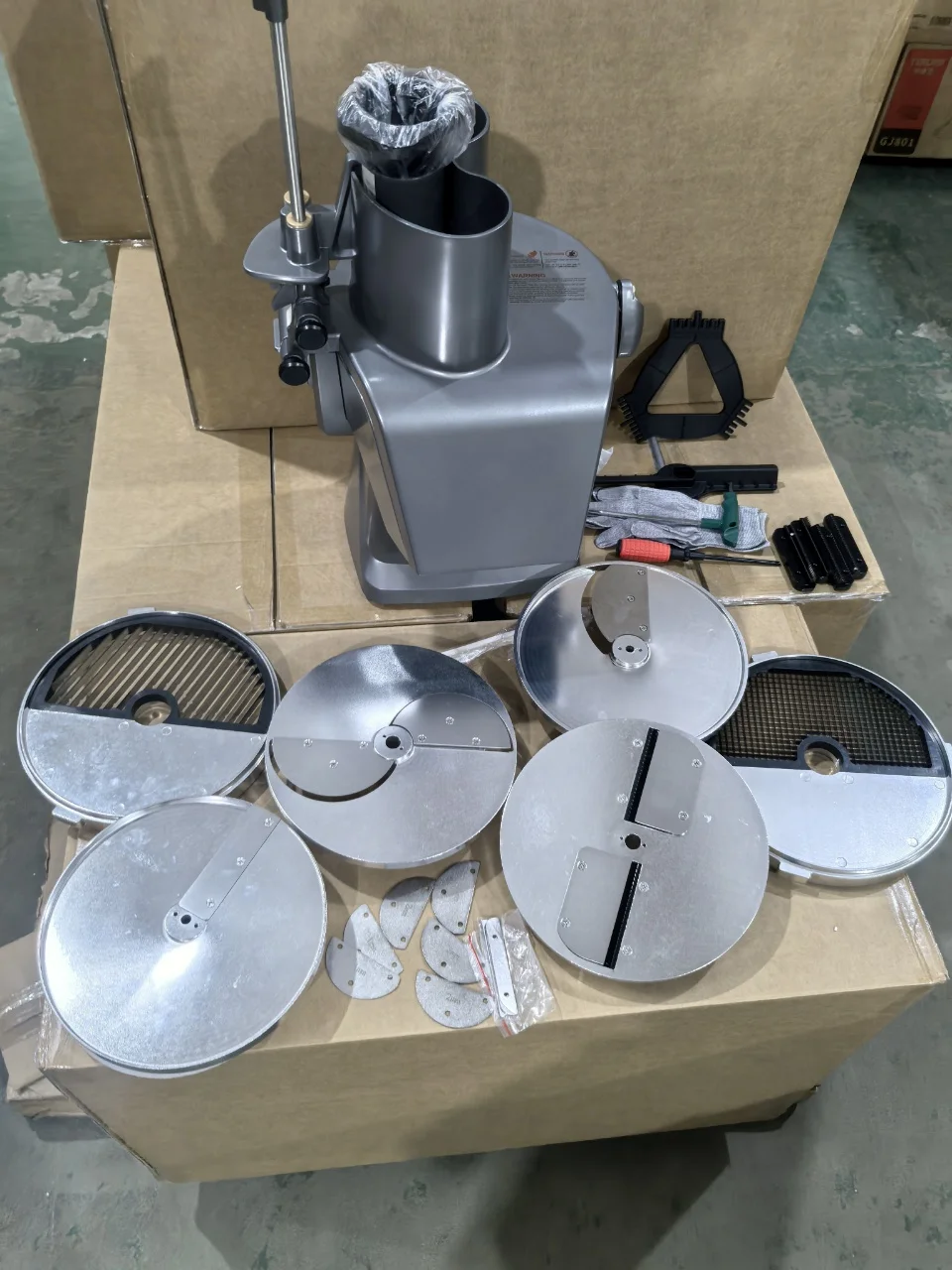 High Quality Cutting Slicing Fruit Taro Cassava Jicama Chopper Shredding Slicer Cutter for Ready-Meal Processing Plant