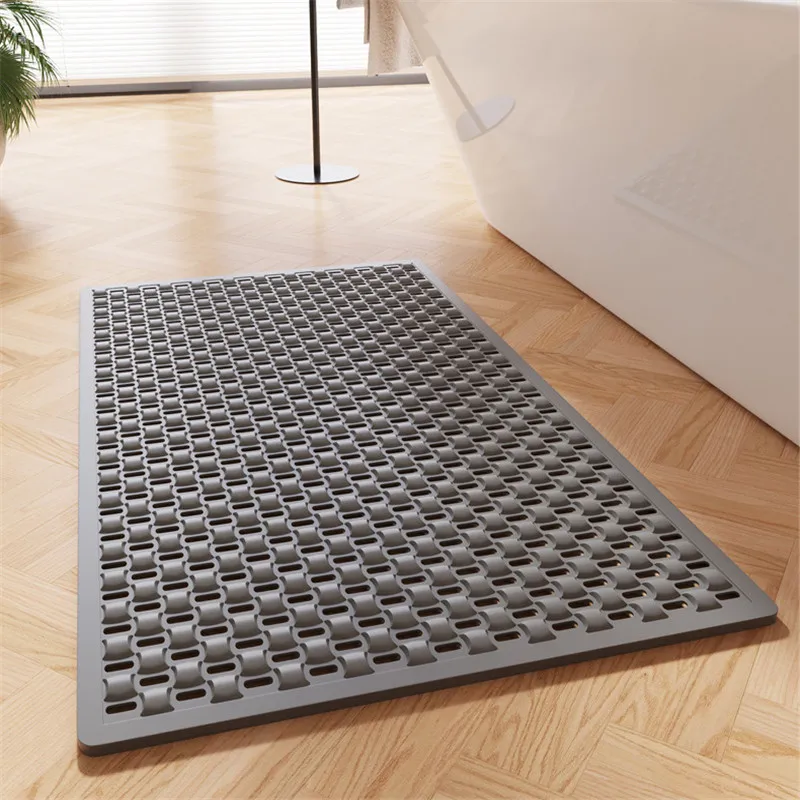 Bathroom Mat Anti Slip Mat Household Shower Room Shower Anti Fall Suction Cup Floor Mat Toilet Bathroom Shower Cool Massage Mat