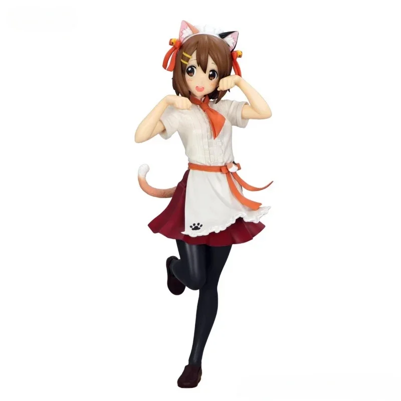 

2024 K-ON！Hirasawa Yui 100% Original genuine 220mm PVC Action Figure Anime Figure Model Toys Figure Collection Doll Gift