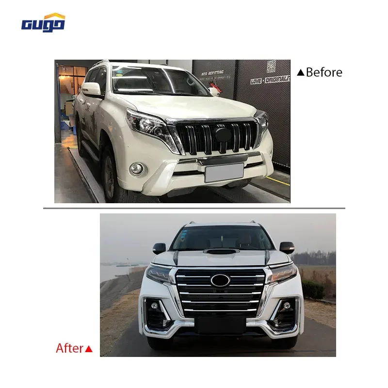 

GUGO High Quality 2022 for s Prado Navigator Bodykit Bumper Grille Upgrade Modified Accessories for2010-2017 Prado 150 New