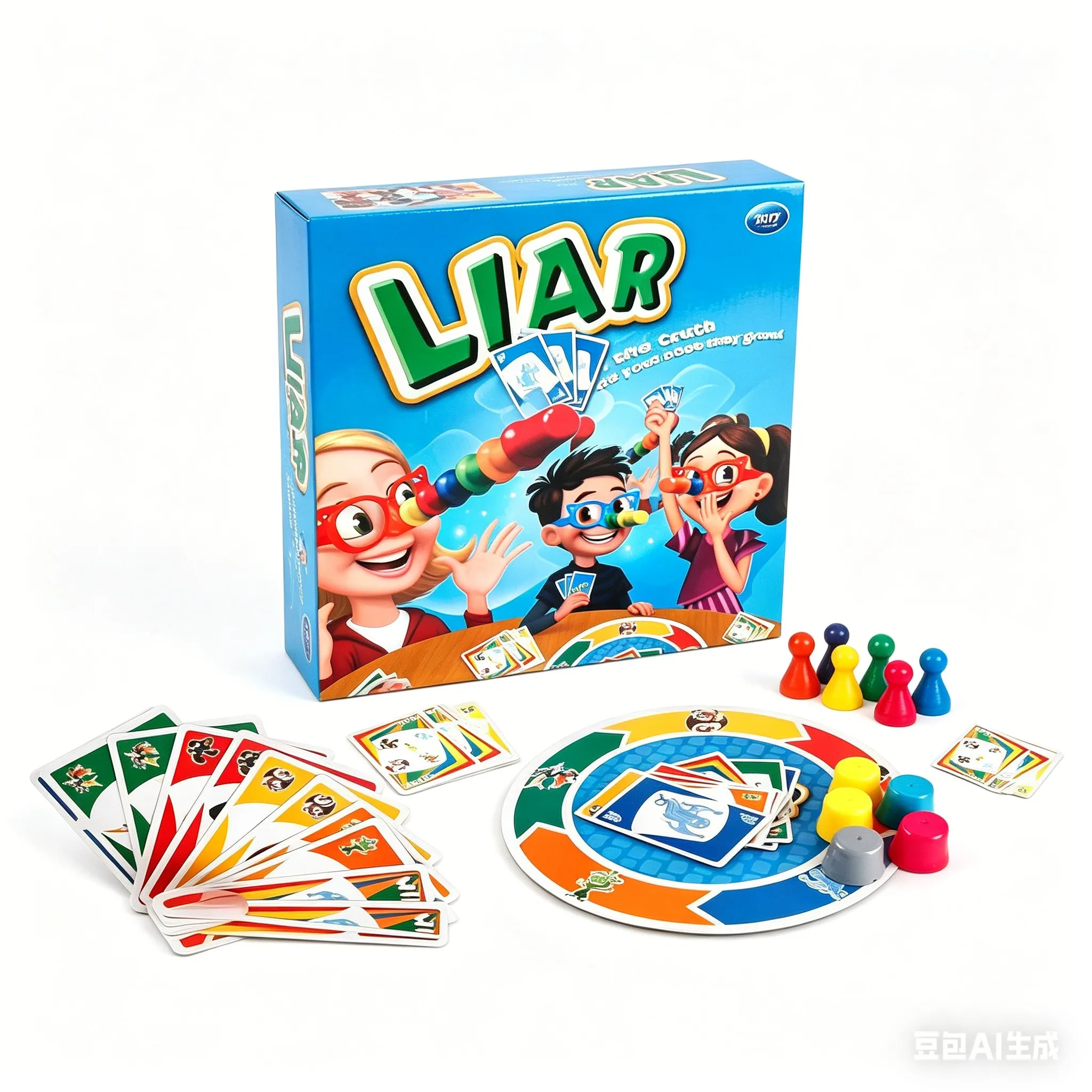 Board Game Guess Who - 1 Set Long Nose Guess Who