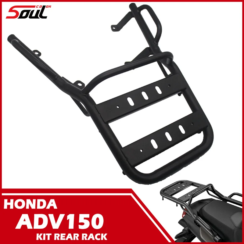 Motorcycle Kit Rear Luggage Rack Carrier Support Shelf Holder Trunk Bracket Fits For ADV150 ADV-150 ADV 150 19-20 2019 2020 2021