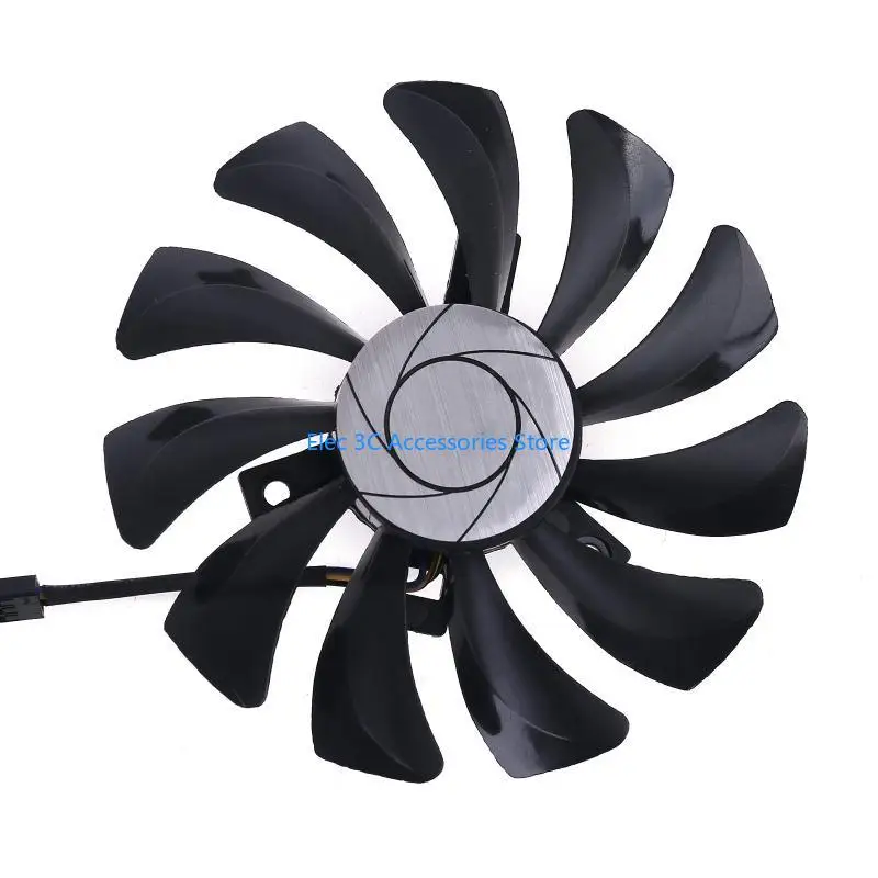 Y51A 1 Pair 85mm HA9010H12F-Z 4Pin Cooler Fan Replacement for MSI 1060 OC 6G