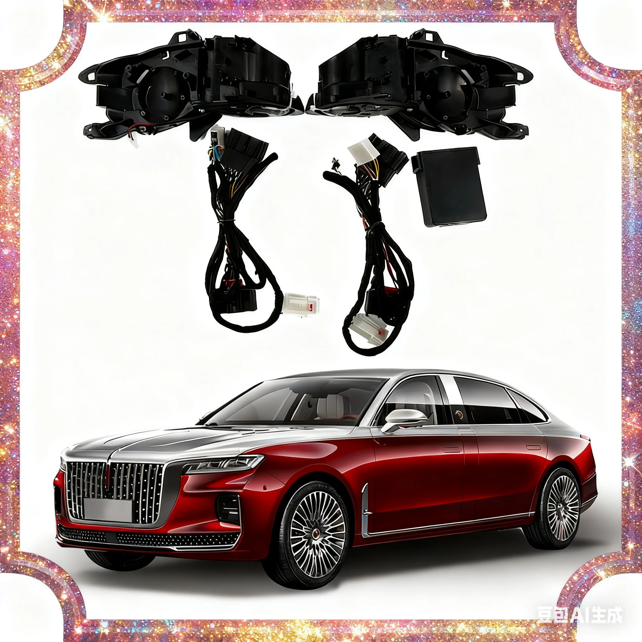 

For Katie Monster 2009 z3 Auto Intelligent Automatic Car Electric Rearview Side Mirror Folding System Kit Module