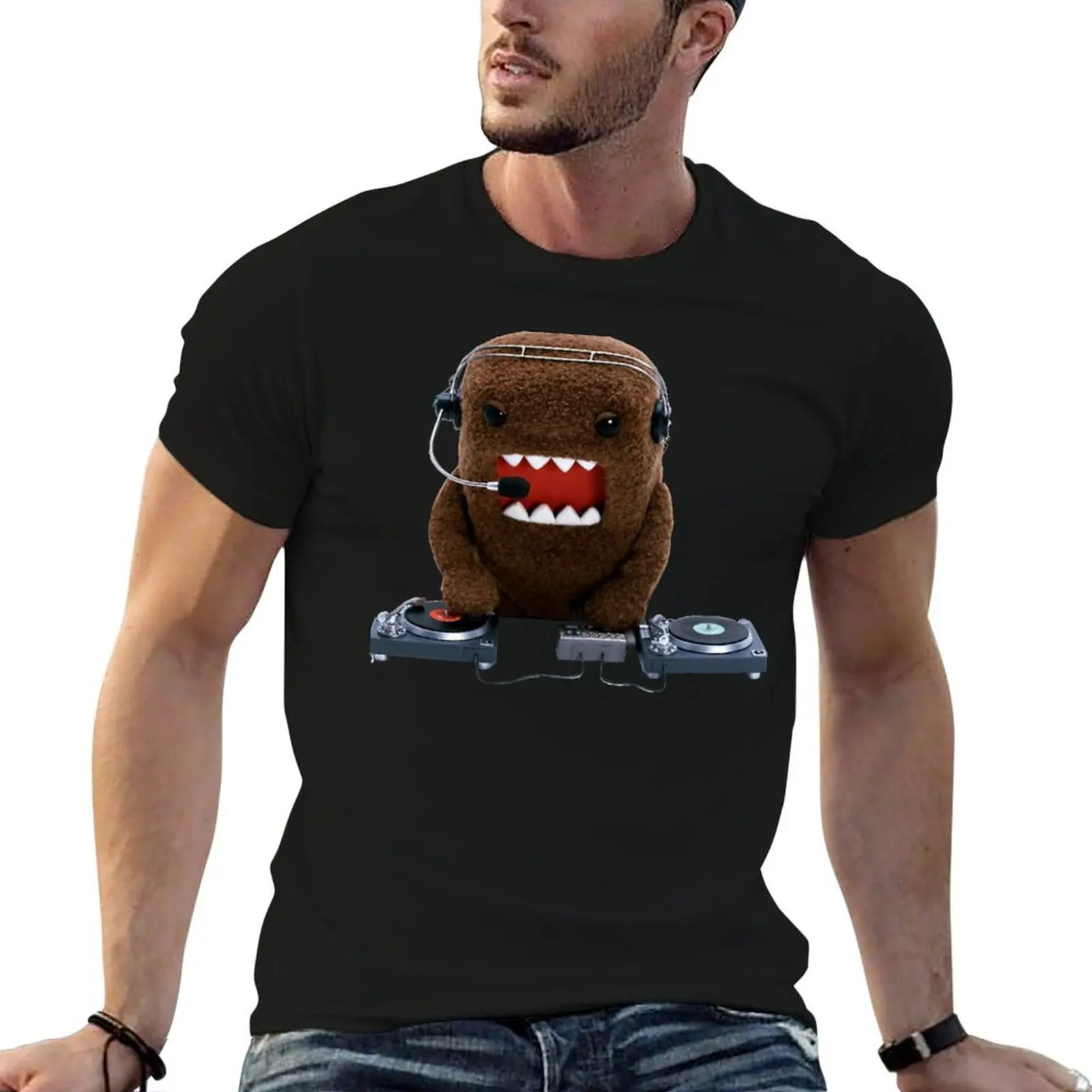 

DJ Domo T-Shirt man t shirt cotton high quality t shirt for man 100 percent cotton T-Shirt