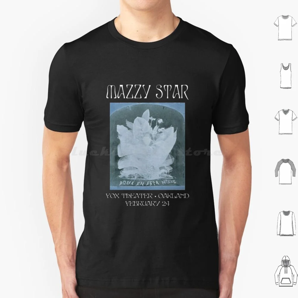 

Mazzy Star-Concert Poster Oakland T Shirt Men Women Kids 6xl Music Mazzy Star 90s Band Dream Pop 80s Indie Indie Pop