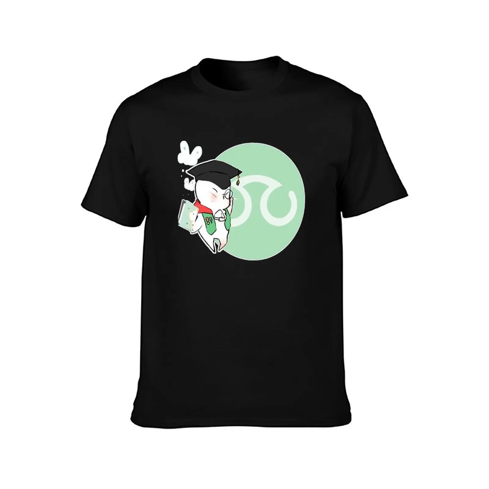 SCHOLAR MOOGLE FFXIV T-Shirt Casual All Match Tee Shirt for Men T-Shirt