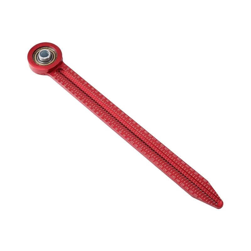 ABRN-Circular Drawing Tool 360 Degree Rotating Aluminum Alloy Woodworking Compass Scriber Metric And Imperial Units