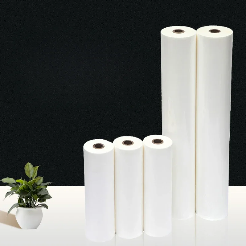 200M BOPP Pre Coating Film Roll Wear Resistant High Viscosity Bright Film Matte Films Hot Laminating Film Photo Hot Lamination