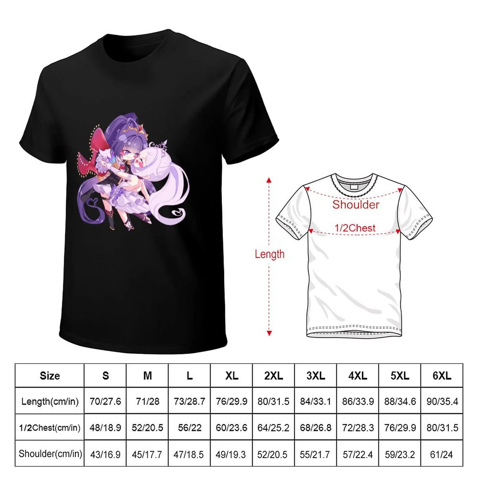 Honkai Impact 3rd - Kiamei Dancing Sticker T-Shirt Ultra Soft Breathable Tee Top