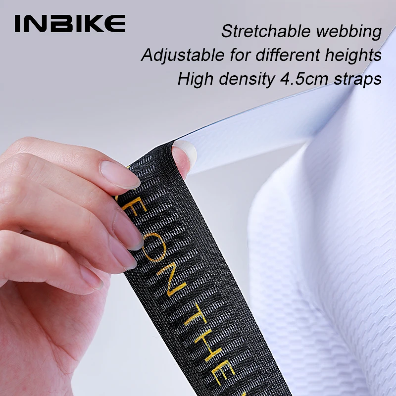INBIKE Winter Men\'s Cycling Bib Pants Padding Professional Fleece Strap Trousers Bike Riding Pants Man Road Bike Mountain Tights