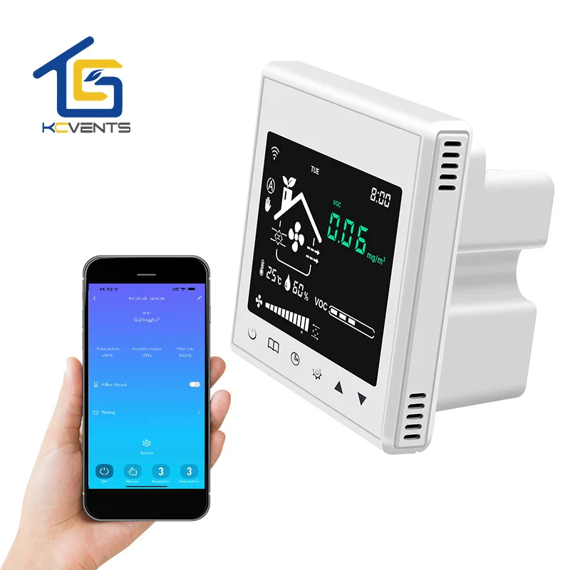 

Intelligent Digital Controller WIFI Connection For Ventilation System